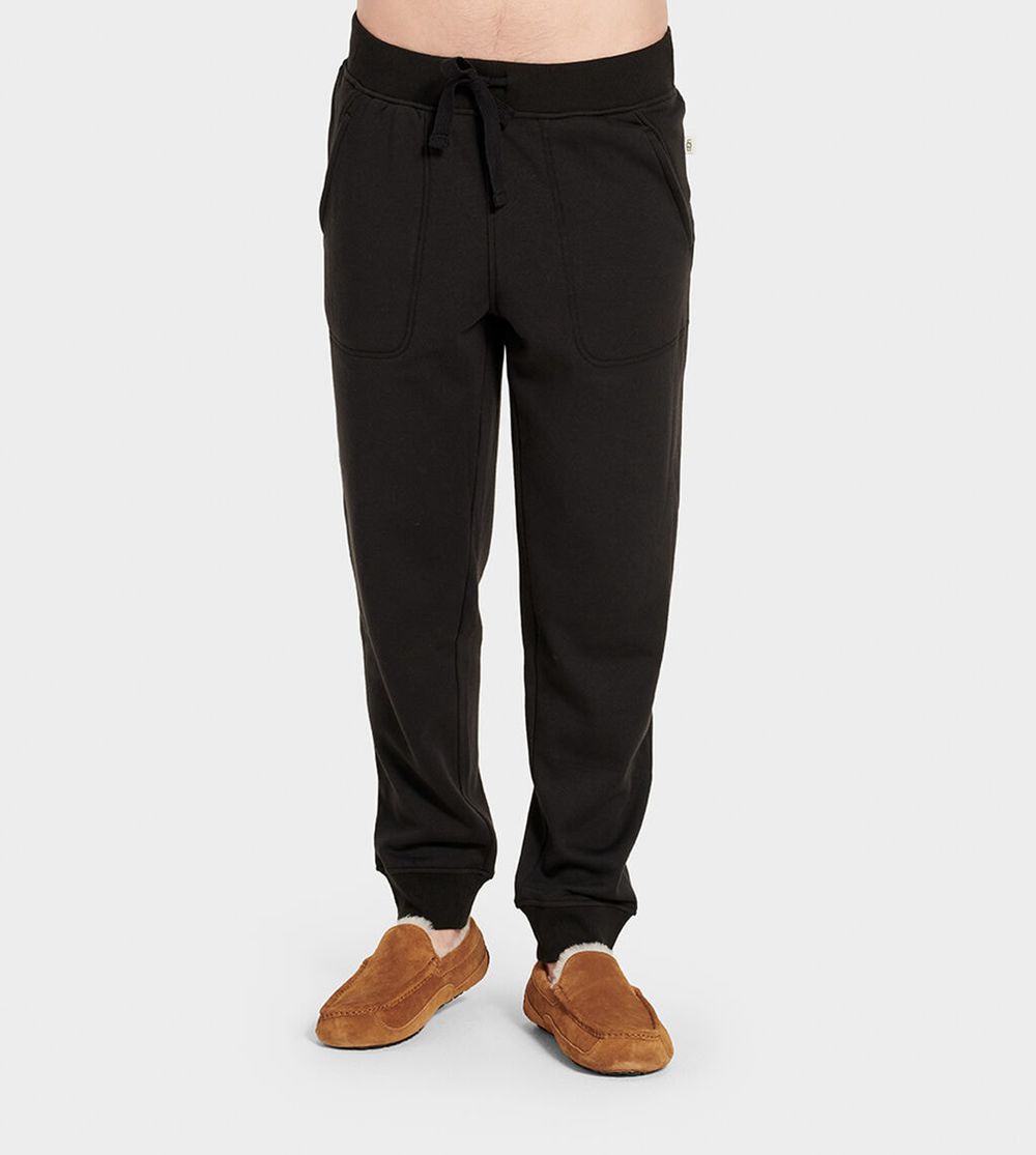 Ugg Jogger Mens - Ugg Hank Black - 172MUHQIZ